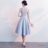 Small Evening Dress, New Dignified and Elegant Medium and Long Party Party Chinese Bridesmaid Dress