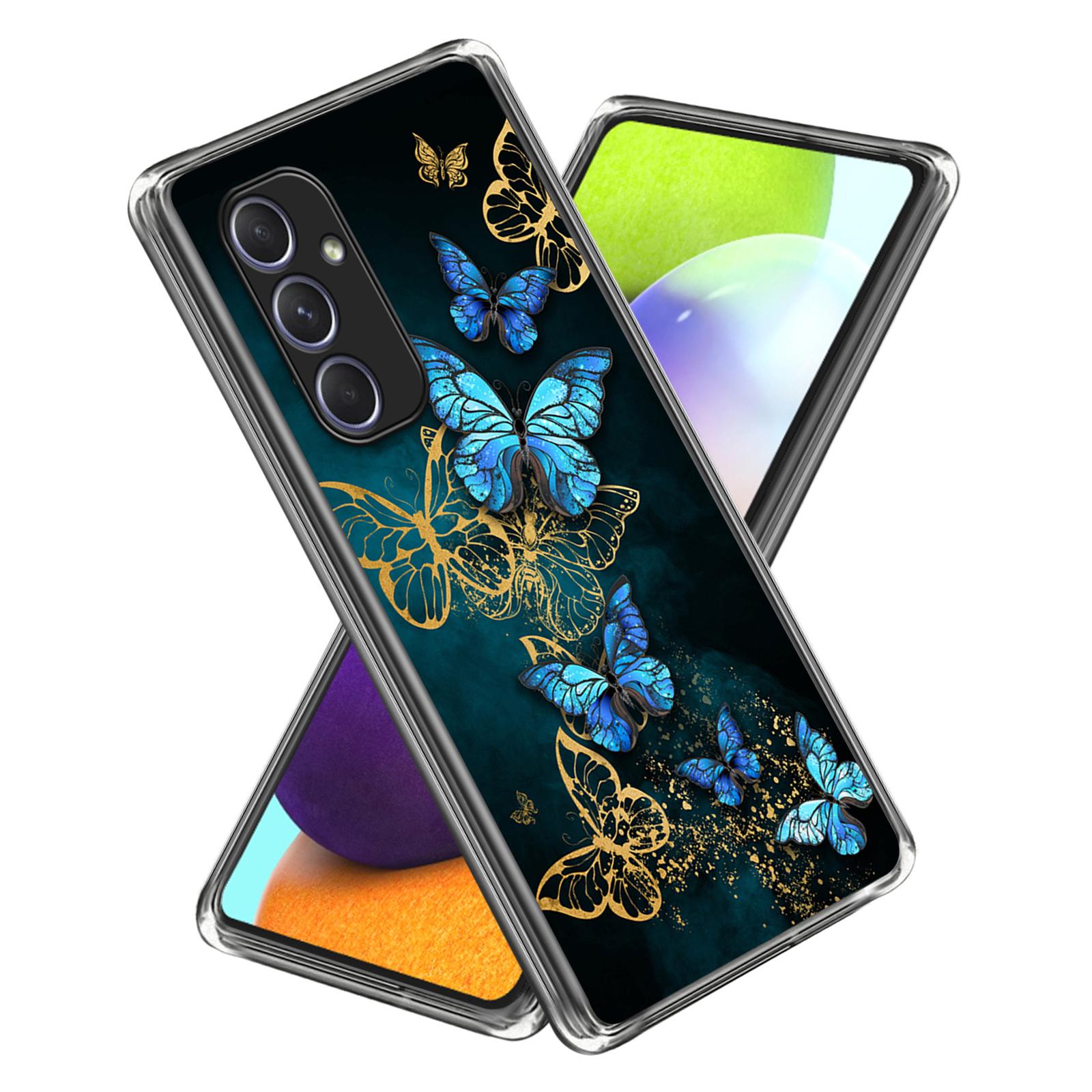 

For Samsung Galaxy A54 5G Case Flexible TPU Phone Cover Pattern Printing E