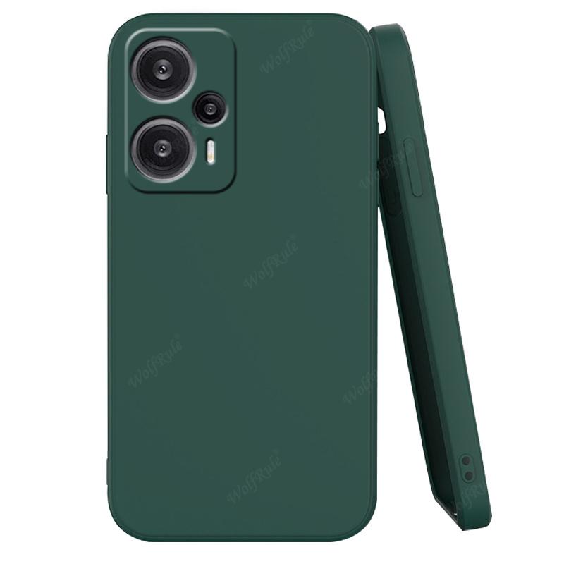 For Cover Xiaomi Poco F5 Case Poco F5 Shockproof Liquid Silicone Phone Bumper TPU Soft Case Poco F4 5G X3 X4 M3 M4 F5 Pro Fundas