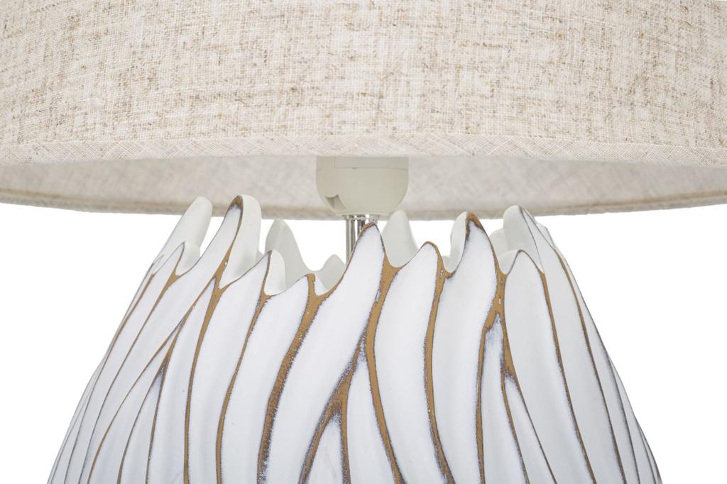 Lampă de masă din polireșină, Ø 35x48 cm