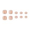 Cross-Border French Pedicure Wearable Toe Nail Stickers