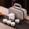 Panda-Themed Jade Tea Set 2024: Cultural Sichuan Travel Set - Perfect for Home, Outdoor Use & Gifts