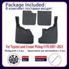 Car Mud Flaps for Toyota Land Cruiser Pickup FJ70 J70 LC70 70 2007~2023 Mudguard Splash Guards Fender Mudflaps Auto