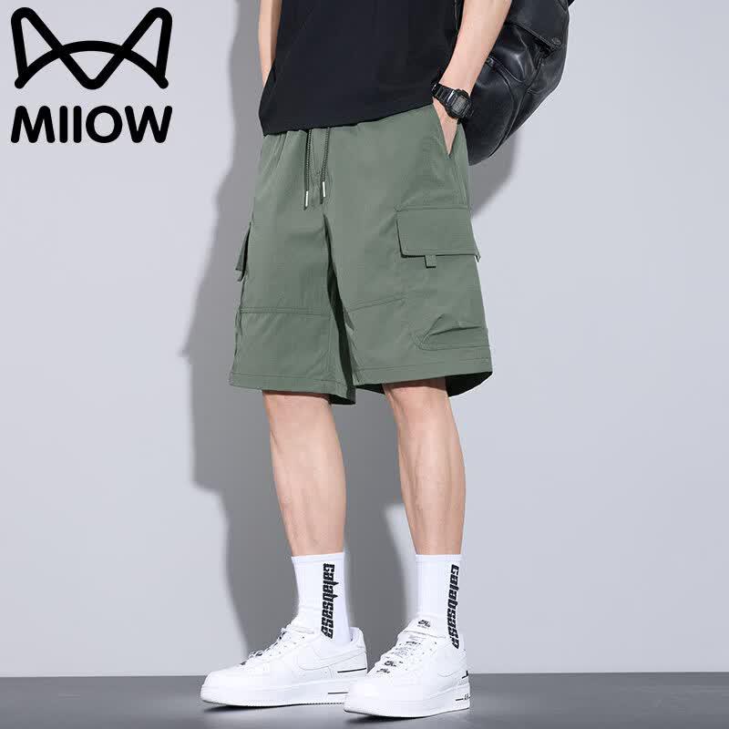 MiiOW Men s Cooling Loose Fit Shorts 4XL