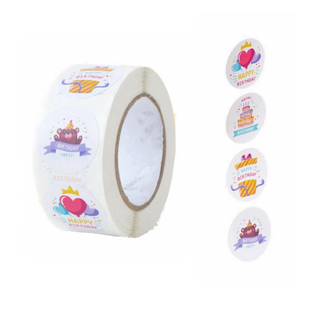 Custom Items Custom Label Sticker Happy Birthday Scrapbooking & Stamping X080