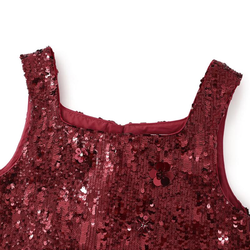 ELLE KIDS Girls' Sequin A-line Party Dress