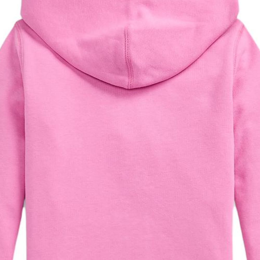 Polo Ralph Lauren Solid Color Long Sleeve Hoodie Kids Hoodies Pink CWPOKNIG8020561-650