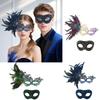 Festival Party Supplies Half Face Mask Gradient Color Cosplay Masquerade  Cosplay Festival Party