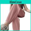 Casual New Summer Small Bloomers Womens Highwaisted And Thin Ninepoint Casual Pants Drooping Wideleg Pants