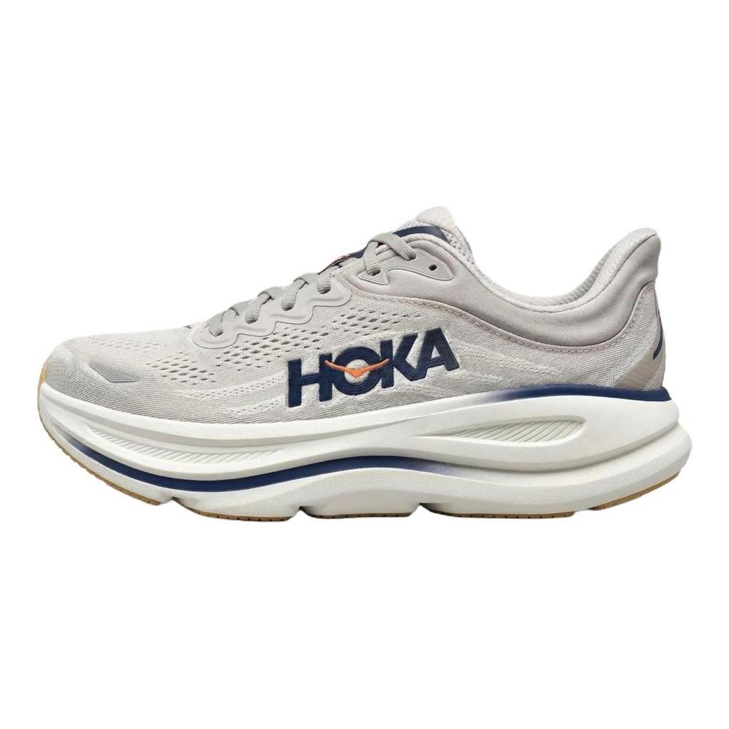 HOKA ONE ONE Bondi 9 Running Shoes Men's Gray 1162011-SCCG