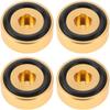 40 * 10mm Anti Vibration Feet Gold Amplifier Feet Durable Cutting Board Feet Amplifiers