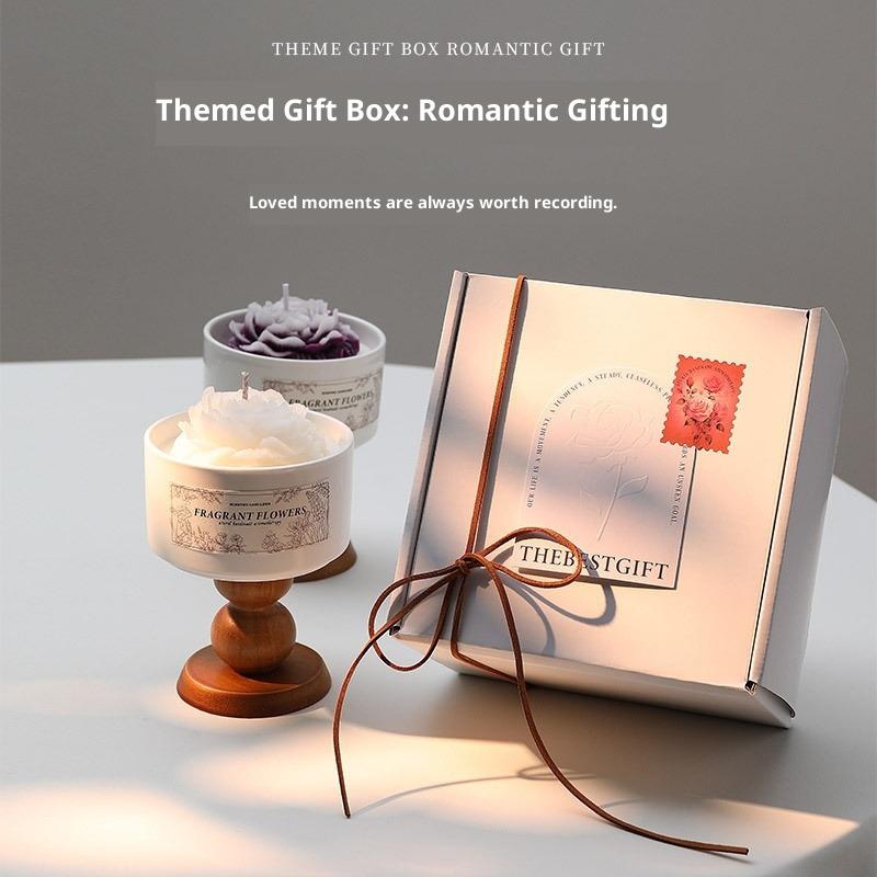 Scented Candles Camellia Premium Birthday Gift Fragrance Ornament