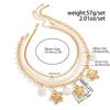 Imitation Pearl Imitation Pearl Snake Chain Choker Flower Clavicle Chain  Jewelry Accessories