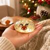 Christmas Transparent Glitter Toy, Pumpkin Slow Stress Toy for Kids