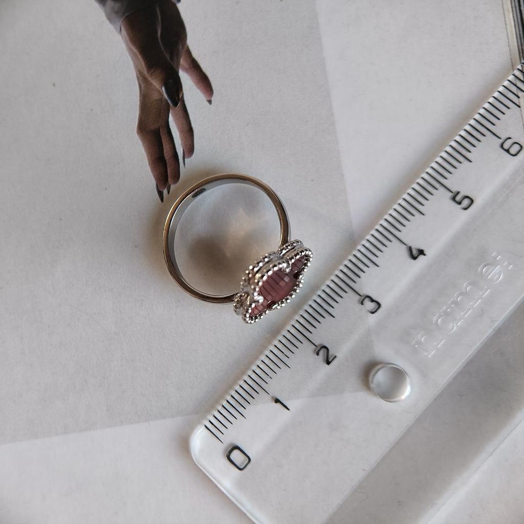 Серебряное кольцо с натуральным агатом, вес изделия 3,19 гр (60002359)