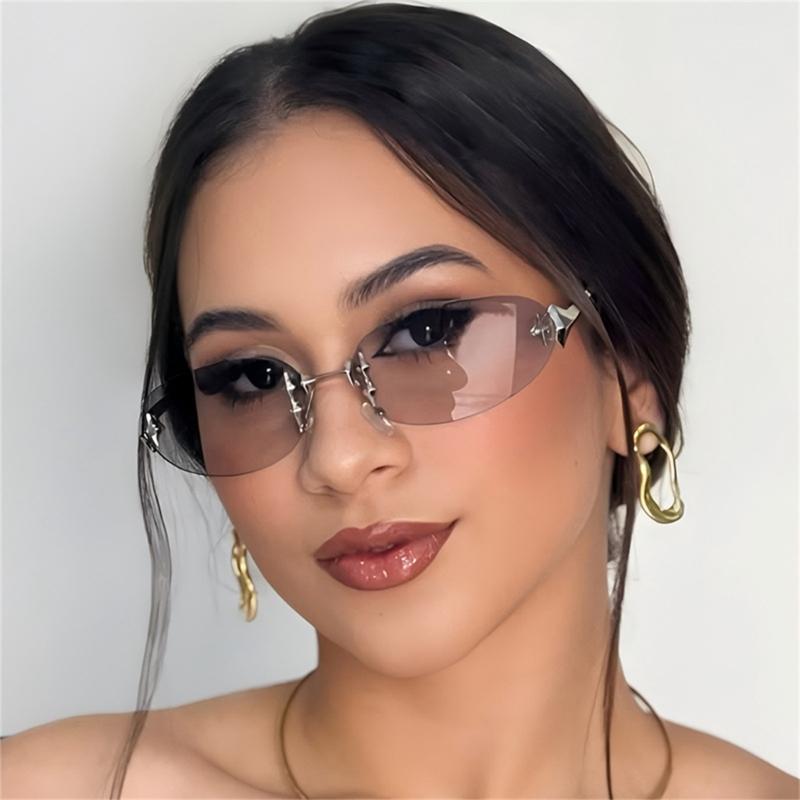Trendy Pilot Sunglasses Elegant Metal Frame Polarized Lens Trendy Design Lightweight For Birthday Girl