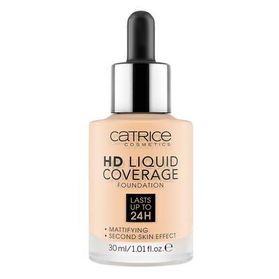 HD Liquid Coverage Foundation 30ml, No. 002 Porcelain Beige, 1 Pc.