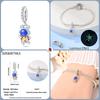 Copper Metal Trendy Fashion Glowing Spaceship Astronaut Bunny Planet Charm Bead Components Bead Components Compatible With Brand Authentic Original