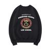 American Samoa University Law School Unisex Pullover Crewneck Sweatshirt Hoodie Graphic Streetwear Tops for Women Apparel