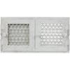 Vent Cover Retro 22 bílý