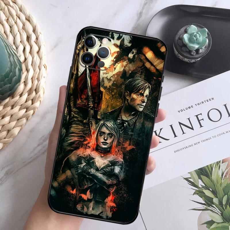 Halo of the Sun Silent Hill Phone Case For iPhone 15 14 13 12 11 16 Pro Max Plus Mini 7 8 X XS Max XR Back Cover Shell