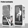 8 Modes Turbo Pressurized Shower Head 12cm Large Panel Water Saving Showerheads Explosion-proof Thickened ABS Filter Shower Head