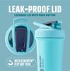 Liquidificador Garrafa Misturador Shaker Garrafa Strada Aço Inoxidável Sleek 25oz Importado Seafoam BBSTSS25 SF (740ml) [Produto regular]