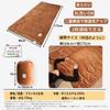YOGOTO Winter Sleeping Coral Fleece Fully and Ideal for Car and Emergency Includes Storage Chestnut Brown Bag, Flannel-Style, Envelope-Style,