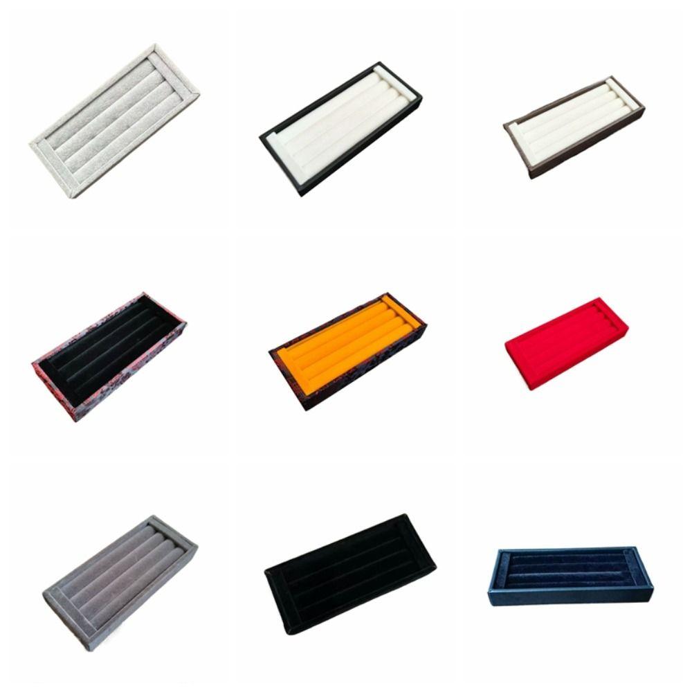 Flannelette Velvet Jewelry Tray Mini Jewelry Storage Pallet Rings Earrings Organizer  Gifts