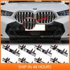 -BMW M Logo 3D Frontgrill Plakette Emblem Für X1 X2 X3 X4 X5 X6 X7 X8 E84 E83 F39 F10 F30 G11 G07 G80 G60 E60 E46 Auto Zubehör