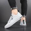 Spring Summer Mens Leather Board Shoes Lightweight Breathable Casual Shoes Loafers Sale Youth Men Flats Sneakers Tenis Masculino