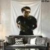 The Weeknd Wall Tapestry Aesthetic Wall Hanging Printed Fabric Blanket Decorative Tapestries for Bedroom Living Room Home Decor