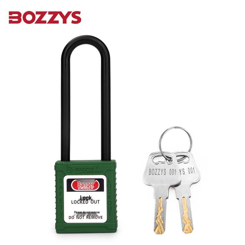 BOZZYS Industrial Safety Lockout Padlock Keyed Different