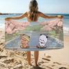 Asciugamano da Spiaggia Bubu e Dudu Cartone Animato Asciugatura Rapida Sovradimensionato Assorbente Morbido Asciugamani da Bagno/Spiaggia per Uomini Donne