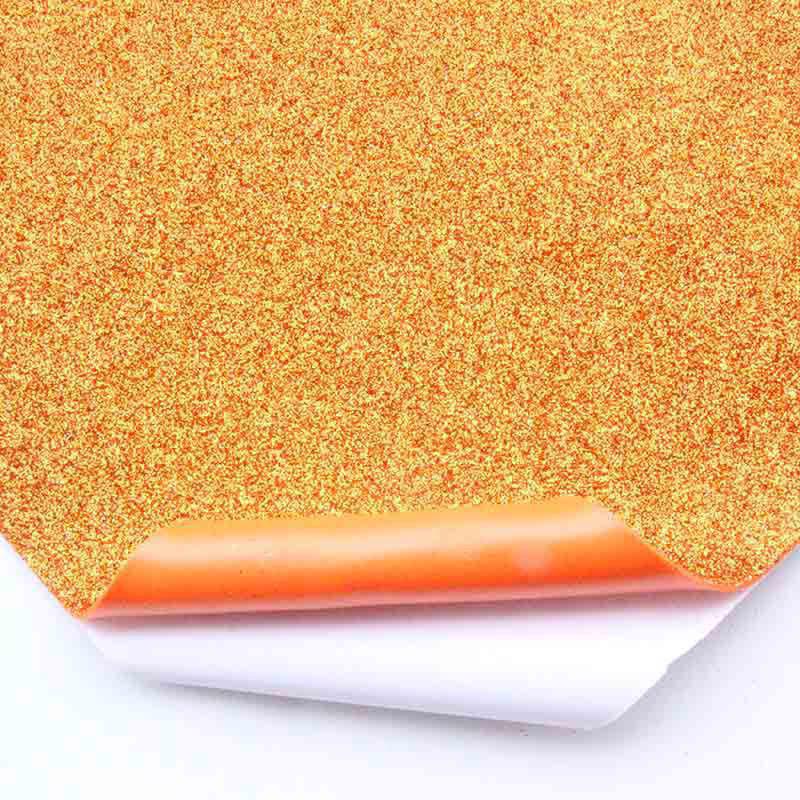 Thick Gold Glitter Foam Sheets for Crafting