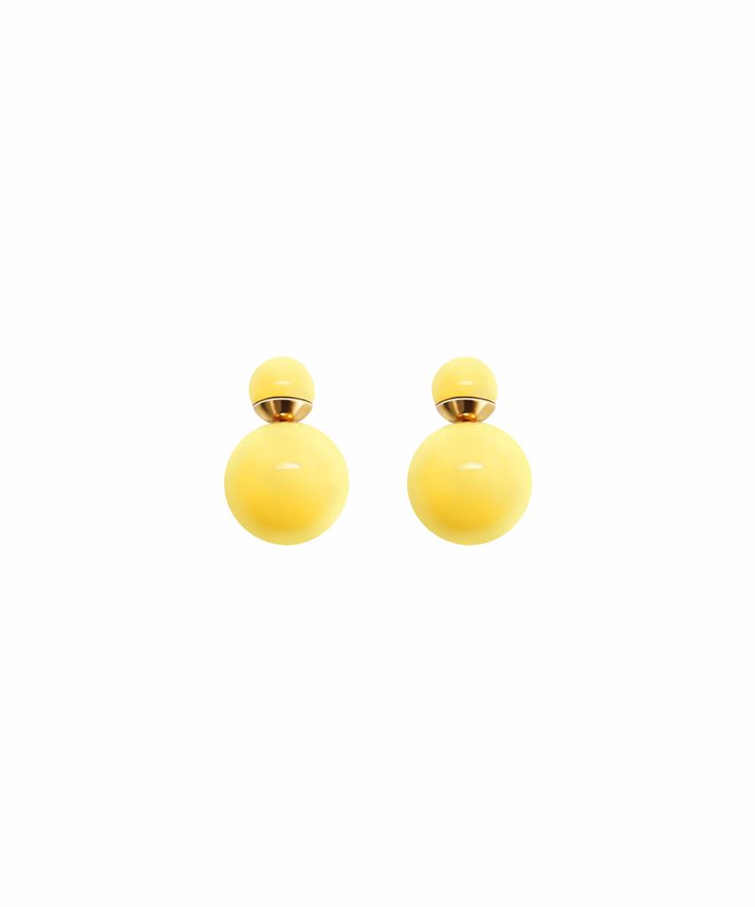 Sundaydiscoclub Summer Ball Earrings Lemon