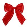 1/2PCS Flannel Xmas Tree Hanging Bowknot DIY Accessories Christmas Bow Pendant  Merry Christmas