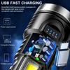 Powerful Flashlights 3 Mode Rechargeable Torch Built-in Battery 18650 Flashtorch for Outdoor Camping Hiking Emergency Lighting