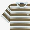 Fred Perry [sporT] STriped T shirT  V25  Afpm2416557 V25