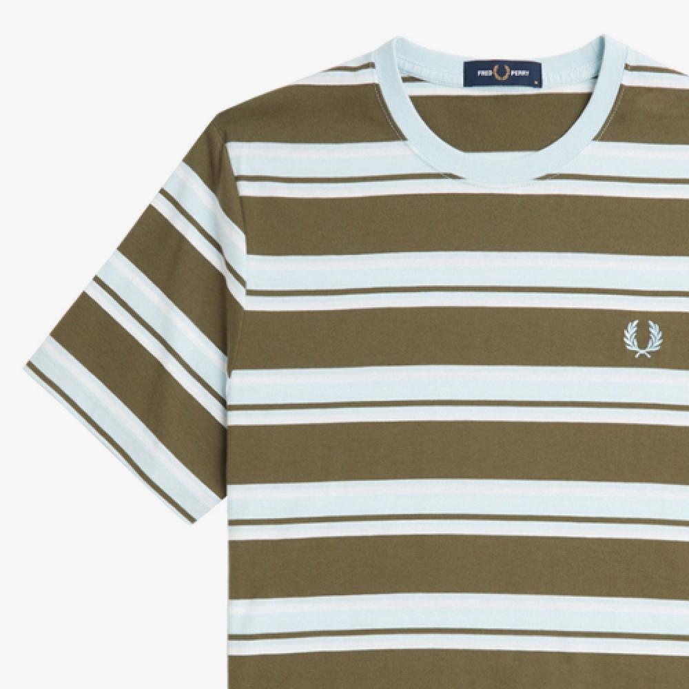 Fred Perry [sporT] STriped T shirT  V25  Afpm2416557 V25