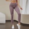 Women's Cross-Border Fitness Set: Zipper Vest, Yoga Bra, and Hip-Lifting Drawstring Pants