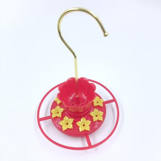 Hummingbird Feeders for Outdoors Hanging Plastic Hummingbird Feeder with 8 Feeding Ports And Perch for Outside Yard Garden Decor