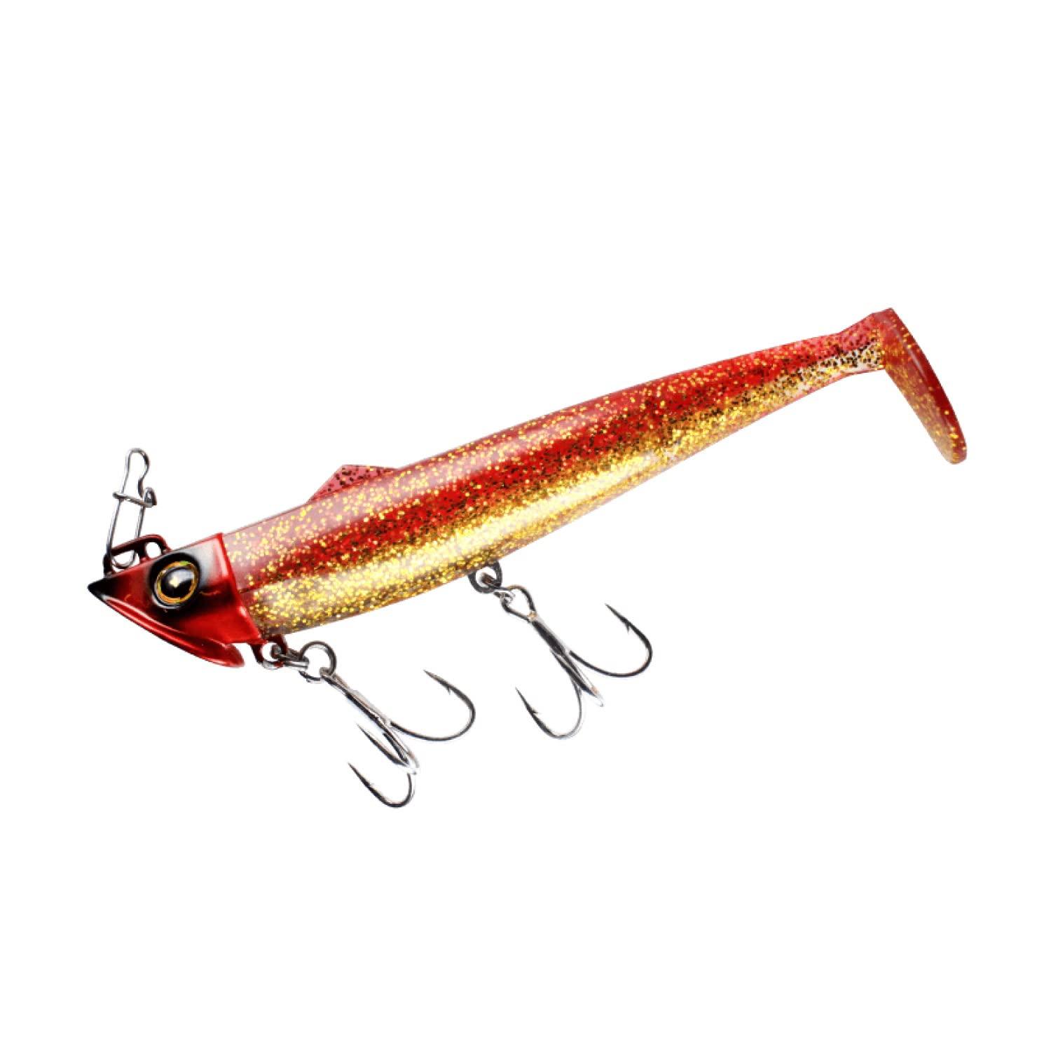

Hayabusa FS443 Jackeye Furifuri Shad 30г Red Kin #3