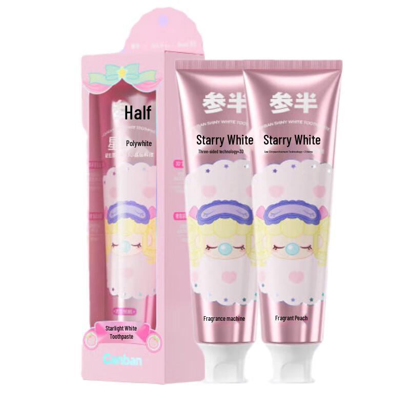 

Canban Starry White Peach Whitening Toothpaste