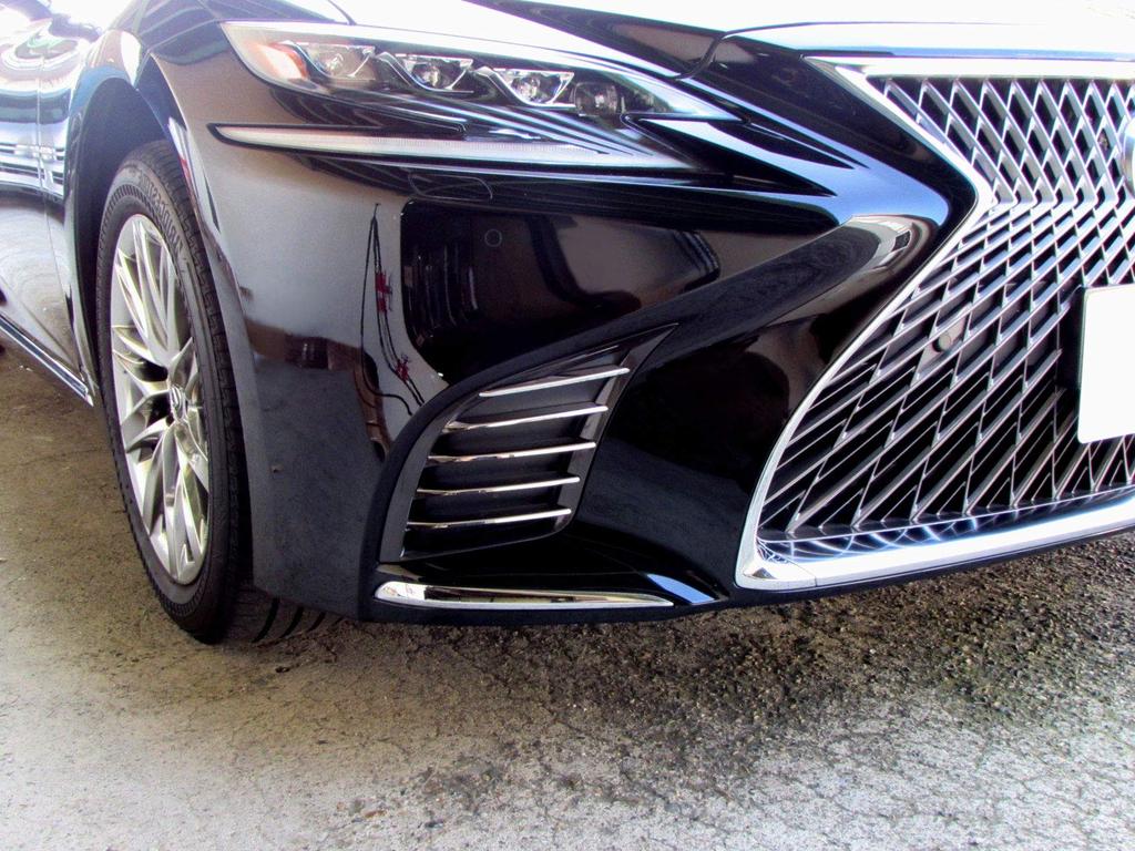 BRIGHTZ LS500 VXFA50 VXFA55 Early Model Super Mirror Stainless Steel Plated Front Bumper Duct Cover VXF VXF A50 A55 50 55 LS 500 32222