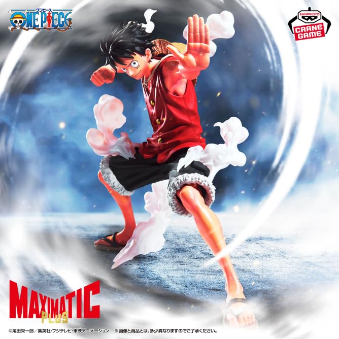 One Piece MAXIMATIC PLUS I Monkey Luffy Figure MONKEY.D.LUFFY D.