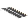 Portable Wheelchair Ramp, 4 Ft 800 Lbs Capacity, Non-Slip Aluminum Folding Threshold Ramp, Foldable Mobility Scooter Ramp Wheel Chair Ramp, Handicap