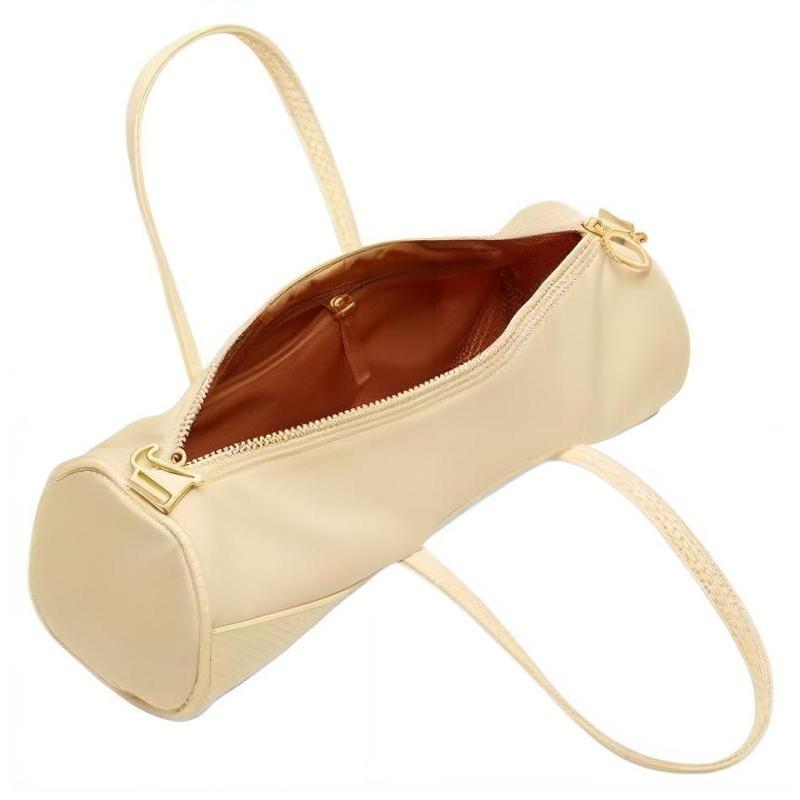 Nike Canvas Handtasche Tragetasche Canvas Tasche Umhängetasche Schultertasche Normal Damen Beige Gelb Lässig DQ5812-294