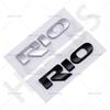1 Pezzo Adesivo Auto 3D in ABS RIO Emblema Logo Bagagliaio Posteriore Decalcomania Auto Decorazione Carrozzeria Distintivo Decorazione Accessori