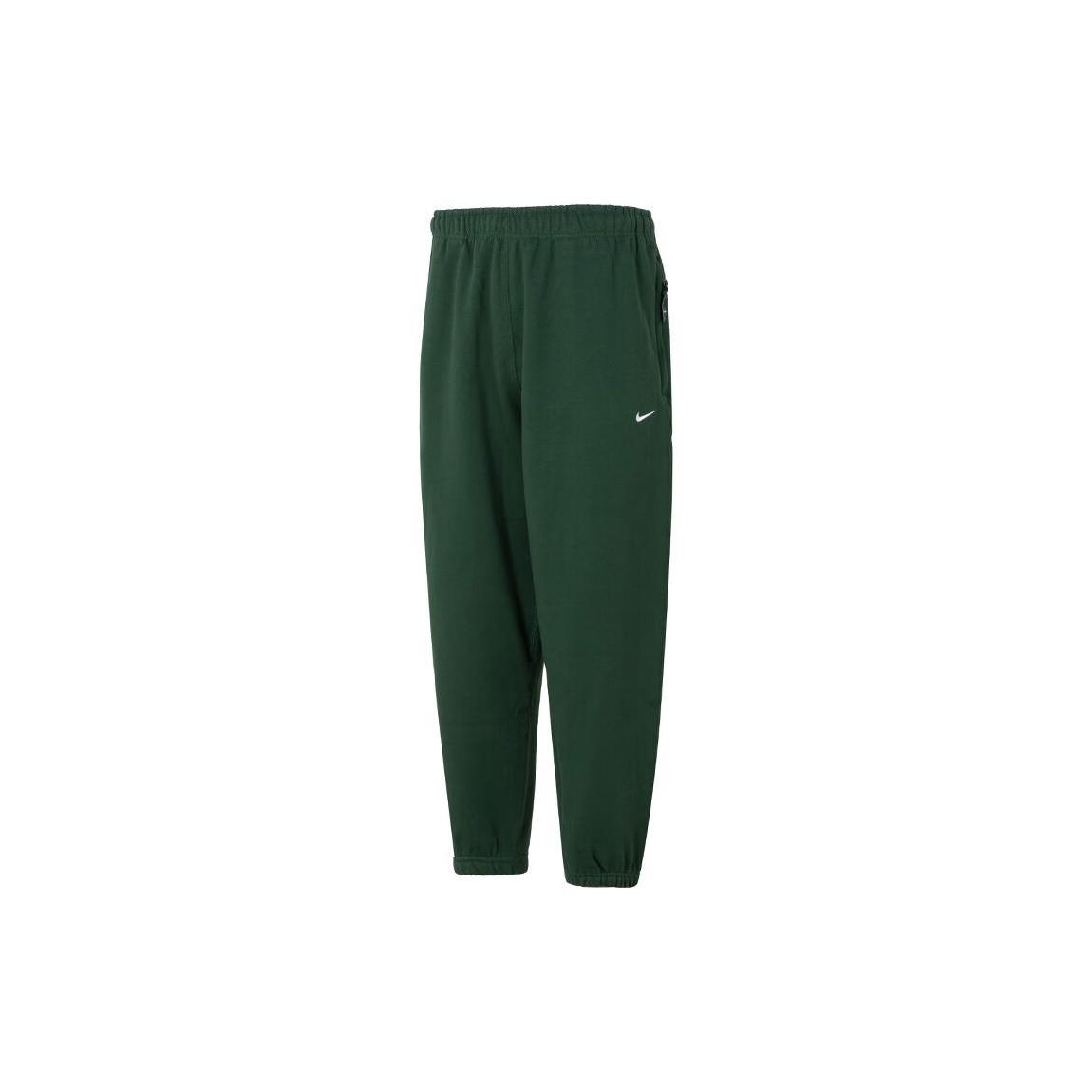Мужские вязаные спортивные штаны Nike Solo Swoosh Зеленые DX1365-323 XXL